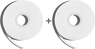 Expanding Dental Floss Refills, 2 Spools, 250+ No Break Woven Strands, Waxed, Vegan, w/Nano Hydroxyapatite, Cocoa Butter & Mint, Kid Friendly, 66 yd