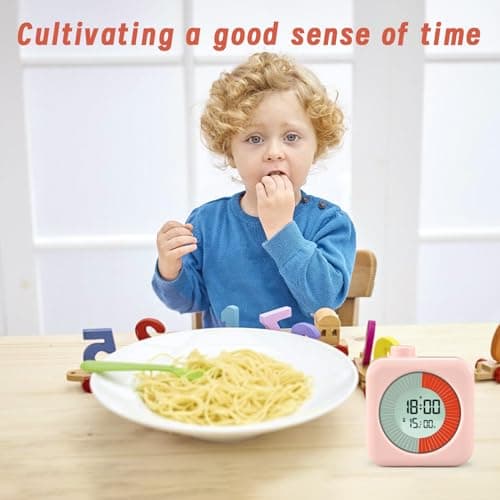EooCoo Digital Visual Timer 60-Minute Countdown (3-in-1) for Kids & Adults, Handy Time Management Tool, Classroom Essential, Ideal Back-to-School Teacher Gift - Fits Homeschool, Kitchen, ADHD Users