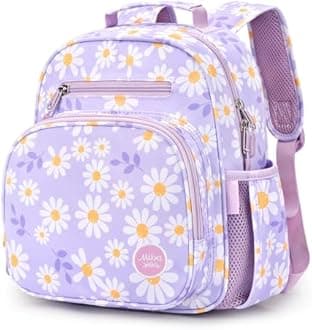 mibasies Toddler Backpack: Cute Kids Backpacks for Girls Boys - Backpack for Girls Boys