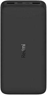 Xiaomi 30000 mAh Power Bank Redmi 18W, Quick Charge, Black, 15.5 x 7.4 x 2.8 cm