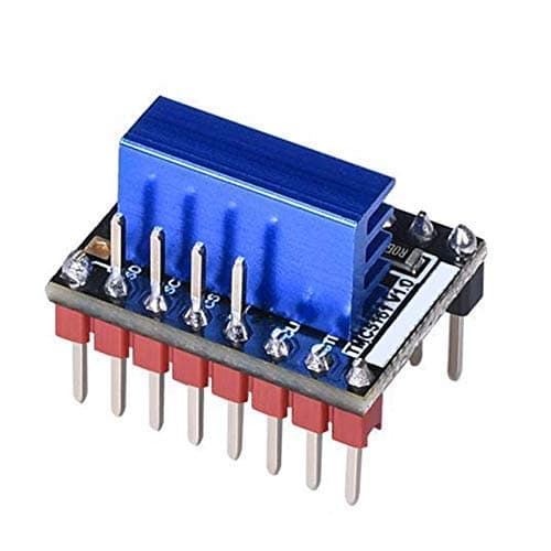 Step Motor Controller TMC5161 V1.0 Stepper Motor Step Stick Mute Silent Driver Support SPI with Heatsink for 3D Printer Control Board Printer Accessories