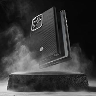 Spigen Enzo Aramid Designed for Galaxy S24 Ultra Case (2024) [Military-Grade Protection] - Matte Black