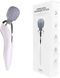 Handheld Body Back Massager - Rechargeable Muscle Relaxation Device with 11 Massage Patterns, 5 Levels, Waterproof Design for Back, Neck & Full Body Relief