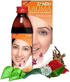 Lalima Blood and Skin Purifier Syrup (500 ml) X 2