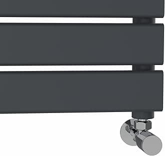 NRG 1800 x 600 mm Designer Flat Panel Heated Towel Rail Radiators Anthracite Bathroom Radiator