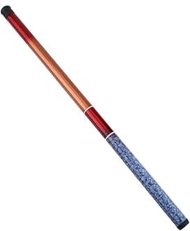 Yosoo Health Gear Hand Fishing Rod, Retractable Hand Pole, Portable Glass Steel Pole with Carp Lines Pattern on Black Ultra Hard Handle, Suitable for Stream Fishing