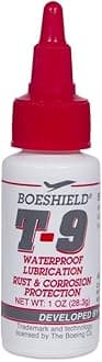 BOESHIELD T-9 Rust & Corrosion Protection/Inhibitor and Waterproof Lubrication, 1 oz liquid