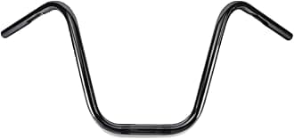 Narrow Bottom Ape Hanger Handlebar - 12 inch Height, Black Finish, For Harley Davidson and Most Motorcycles (B28-348)