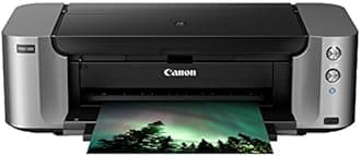 CanonPixma Pro-100 Wireless Color Professional Inkjet Printer with Airprint and Mobile Device Printing