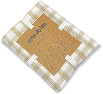 Rectangle Table Cloth - Table Cover - Cotton Mitered Stitched - Checks Table Covers for Kitchen Dining, Wedding, Decorations, & Parties - 60x84 in - Mustard Plaid