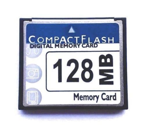 CompactFlash Memory Card 128MB Camera CF Card for Numerical Control Advertising Machine Tool