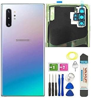 Galaxy Note 20 Ultra 5G All Model Back Cover Glass Replacement Waterproof Housing Door W/Camera Glass Lens and Tape Parts Tools +Eject Pin+Tools (Aura Glow)