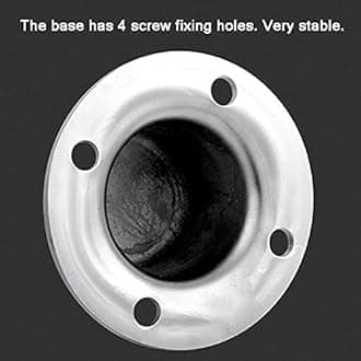 Parking Post Bollards Stainless Steel Parking Barrier With Reflective Strips，Bollard Post, Safety Bollard, Construction Safety Bollard (Color : Silver, Size : 650x76mm/25.5x3in)