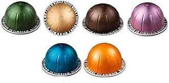 Vertuo Mug Selection Long Expiry Coffee Pods Capsules Stormio Intenso Odacio Melozio Elvazio Giornio 60 Pods 6 Sleeves