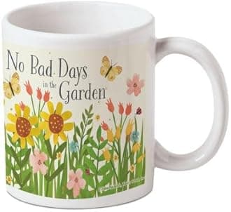 Personalized No Bad Days in the Garden Mug - 11 Ounce Coffee Cup