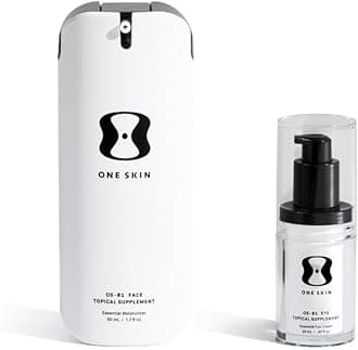 OneSkin FACE & EYE OS-01 Peptide Topical Supplement | Skin Longevity Age Reversal Moisturizer and Eye Cream