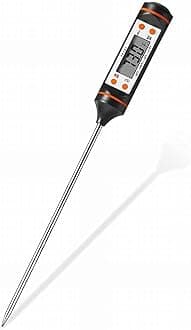 Skadioo Digital LCD Cooking Food Meat Probe Kitchen BQB Thermometer Temperature Test Pen | Instant read