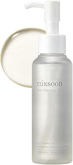 Bean Cleansing Oil - Lightweight Oil Deep Cleansing and Makeup Blackhead Remover, Fermented Bean, Hydrating and Balancing for Smooth Skin 100ml / 3.38 fl.oz. Korean Glass Skin Care