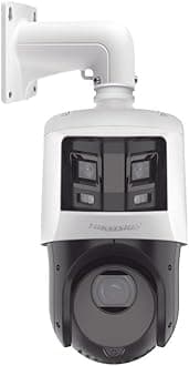 HIKV DS-2SE4C425MWG-E/26 2 In 1 Tandem-Vu 4MP PTZ IR IP Camera with 25X Optical Zoom, 6MP Panoramic PoE IP Camera with 24/7 Colorful Imaging, VCA, Human/Vehicle Detection, Face Capture, DarkFighter