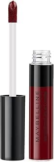 New York Lipstick, Matte Finish, Non-Sticky and Non-Drying, Sensational Liquid Matte, 02 Soft Wine, 7ml