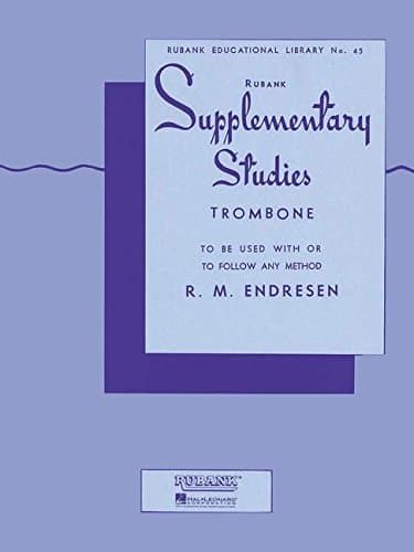 Supplementary Studies: Trombone (Rubank Educational Library)