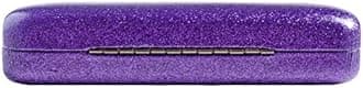 SPUNKYsoul Eye Glasses Case Girl Sparkle Smooth Glitter Hard Shell Eyeglass for Women