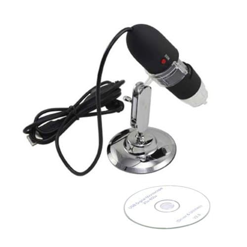 USB LED 2 MP Digital 200X Microscope Video Camera Endoscope NEW