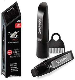 PRO Gray Root Touch Up Marker Applicator - Real Hair Color Rich Black