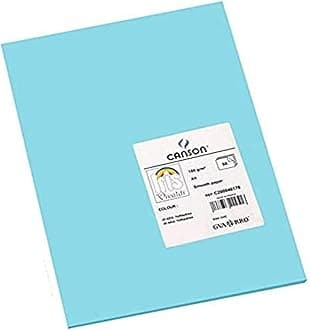 Iris Vivaldi A4 185 GSM Smooth Colour Paper - Turquoise Blue (Pack of 50 Sheets)