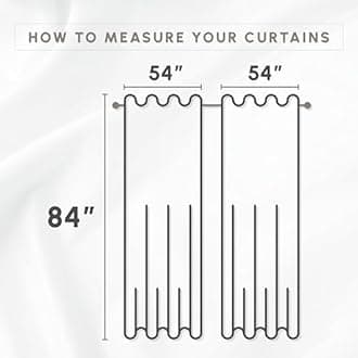 Elegant Comfort Aurora Jacquard Look Curtain Panel Set with Attached Valance 54" X 84 inch (Set of 2), Rusty Red