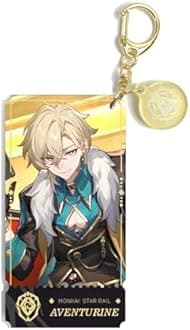 Honkai Star Rail Character Acrylic Keychain - 3.54" x 1.85" Waterproof and Scratch-Resistant Design