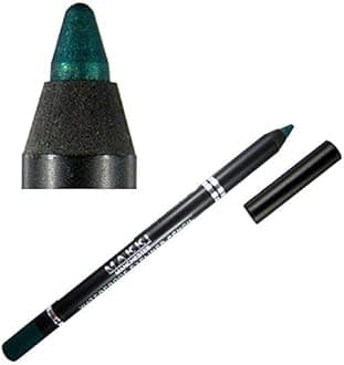 Metallic Sparkly Green Waterproof Glide on Eyeliner Colour Shade Number 09 Super long stay smudge proof Eye Liner