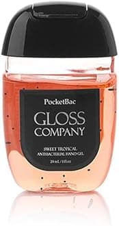 GLOSS Sweet Tropical Hand Gel – 29 ml, Exotic Fruit Scent, Quick-Absorbing Formula with Aloe & Vitamin E, Pocket-Friendly Everyday Refresh