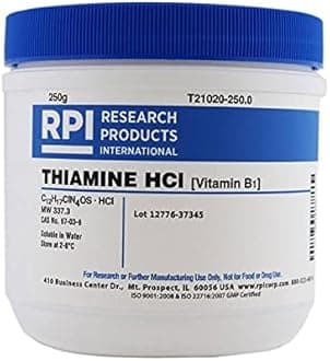 Research Products International Thiamine Hydrochloride [Vitamin B1], 250 Grams - RPI