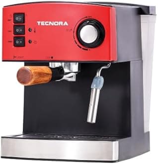 Barista Viva Coffee Machine, Espresso Machine (Crimson Red)
