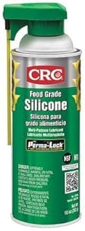 CRC Food Grade Silicone Lubricant, (Net Weight: 10 oz) 16oz Aerosol (2 Pack)