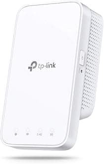 AC1200 WiFi Extender (RE300), Covers Up to 1500 Sq.ft and 25 Devices, Up to 1200Mbps, Supports OneMesh, Dual Band Internet Repeater, Range Booster