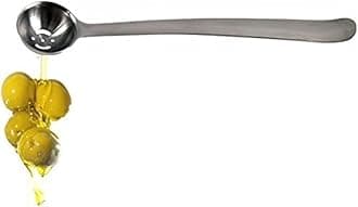 Stainless Steel Olive Spoon,Cherry Spoon With Drain Hole Jar Serving Tools