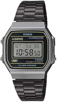 Casio Watch A168WEHB-1AEF, Gray, Bracelet