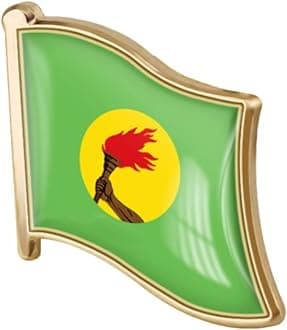 Country Flag Pin Badge International Travel Brooch Metal Alloy Souvenir Pin for Hat Clothes Backpack