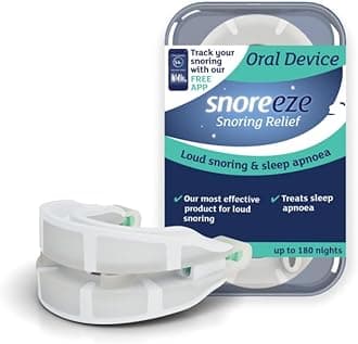 Anti Snoring Oral Device - Adjustable mouthguard, Snore Stopper Mouthpiece, Sleep aid to Reduce snoring & Sleep Apnoea for Men & Women