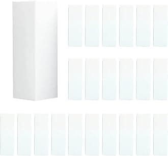 50 PCS Empty White Lip Gloss Boxes W28 xW28 xH89mm / W1.02xW1.02xH3.5 inch, Cosmetic Perfume/Mascara Box Packaging for Small Business Wholesale, small Kraft Paper Box Luxury Holder Wrapping