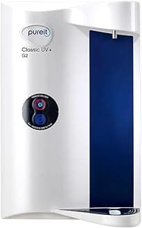 Pureit Classic G2 UV+ Water Purifier - White (Not suitable for Borewell or Tanker Water)
