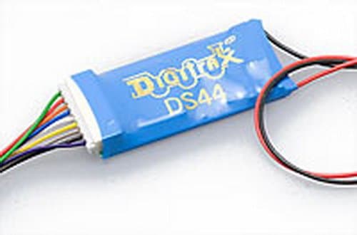 Digitrax DS44 DCC Stationary Decoder, 4 Slow Motion Turnouts