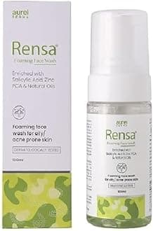Rensa Foaming Face Wash For Foaming Face Wash For Oily & Acne Prone Skin Men And Women, (100ml)