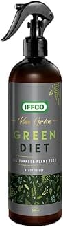 - Green Diet - 500 ML - Organic Plant Food For Potted Indoor & Outdoor plants, Balanced Macro & Micro Nutrients, Ready to Use Spray