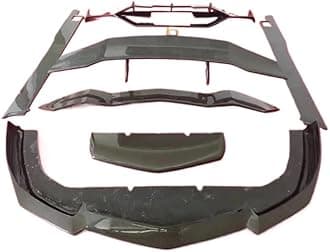 CCLYJ Carbon Fiber Front Bumper Lip Rear Diffuser SpoilerCar Body Kit Compatible for Lamborghini Aventador LP700 Tuning