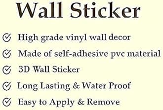 Laxmi Wall Sticker,Diwali Stickers for Living Room, Kids Room, Office, Pooja Room Size - 41 Cm X 51 Cm