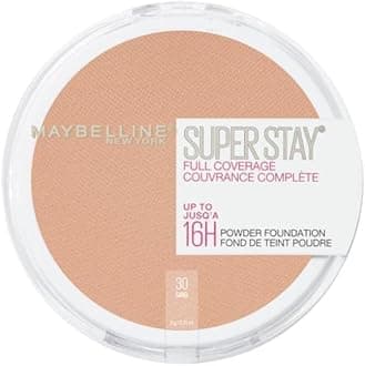 Maybelline SuperStay 24Hr Powder Foundation Waterproof - 30 Sand by Maybelline