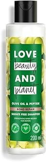 & Lbp Olive Oil & Peptide Bond Repair Shampoo|No Sulfates,No Paraben, 200Ml,1 Count